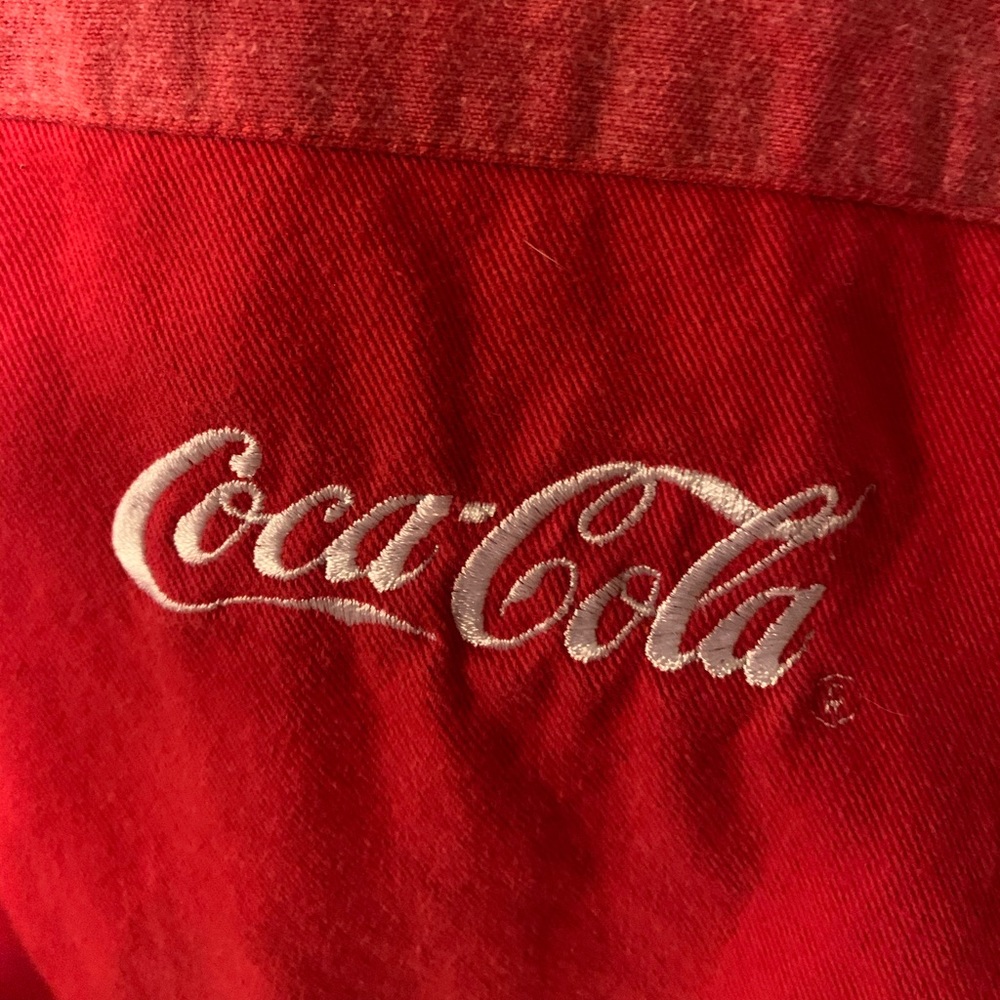 Vintage Coca-Cola Long Sleeve Sweatshirt 90s - Picture 3 of 7